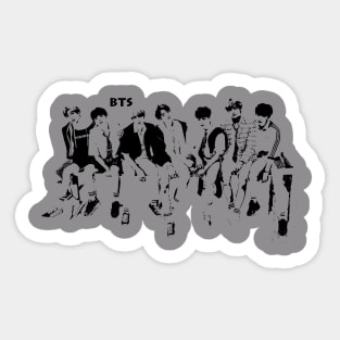 BTS Sticker